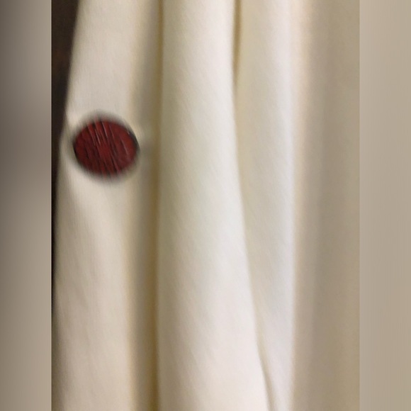 Beautiful soft Matilda Jane Womens tunic size medium ivory layered look green - Picture 3 of 6